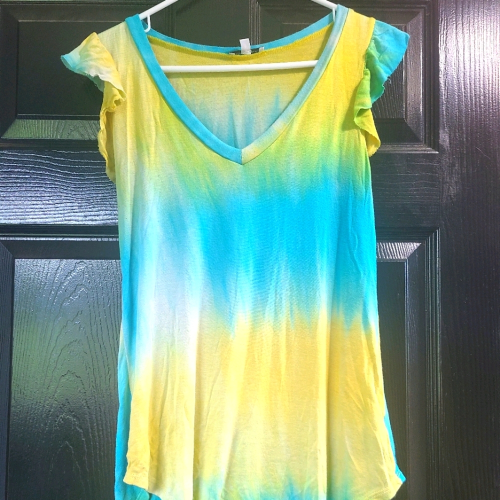 Womens summer tie dye top